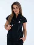 Zdravotnícka blúza Nina Čierna