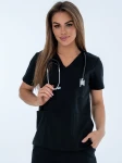 Zdravotnícka blúza Laura Čierna